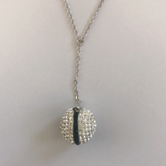🆕 Swarovski crystal ball pendant necklace - Picture 5 of 6